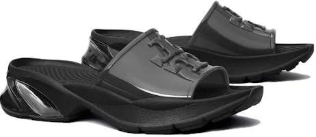 Order (Women) TORY BURCH Slide Sandal 'Black Round Toe' 146150-006