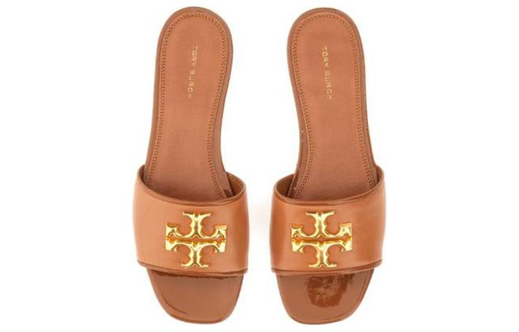 Lookbook (W) TORY BURCH Sandal Slide 'Brown Comfort' 88744-200