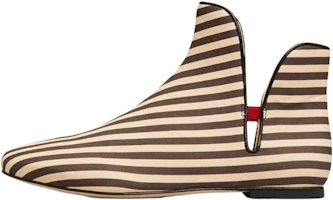 (Women) TORY BURCH Slip-On Bootie 'Vintage Stripes' 89455-600 (Women) TORY BURCH Slip-On Bootie 'Vintage Stripes' 89455-600
