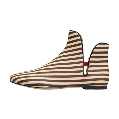(W) TORY BURCH Slip-On Bootie 'Vintage Stripes'