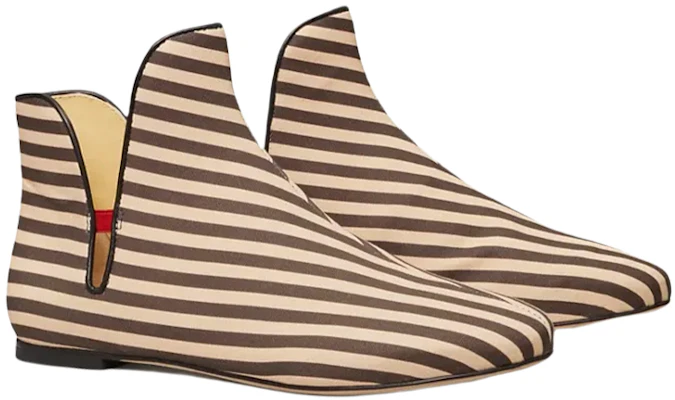 (W) TORY BURCH 条纹复古一脚蹬靴 89455-600 Lookbook (W) TORY BURCH 条纹复古一脚蹬靴 89455-600