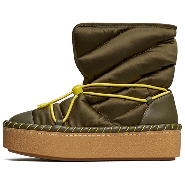 Buy (W) TORY BURCH 军绿色雪地靴 86793-300