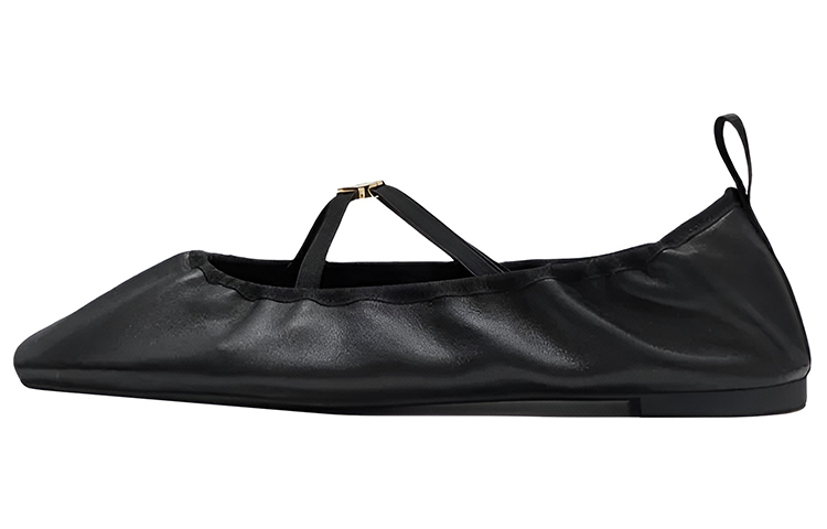 (W) TORY BURCH Soft Scrunch 'Black'