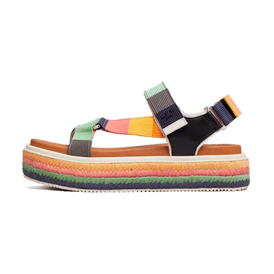 (W) TORY BURCH Sport 'Caramel CMFT Casual Sandal'
