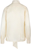 Lookbook (W) Tory Burch SS22 米色蝴蝶結長袖提花襯衫 87278-267