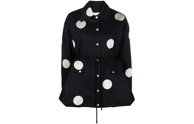 Order (Women) Tory Burch SS22 Polka Dot Single-Breasted Jacket  Black 88698-001