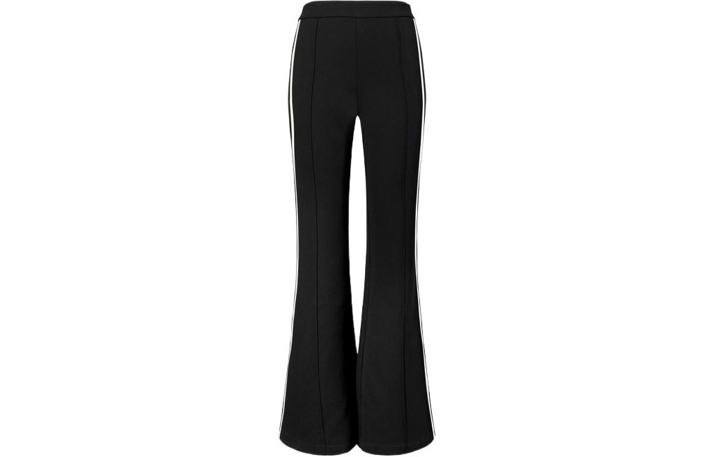 Order (Women) Tory Burch SS23  High-Waisted Flared Pants with Side Stripes Black 151702-001