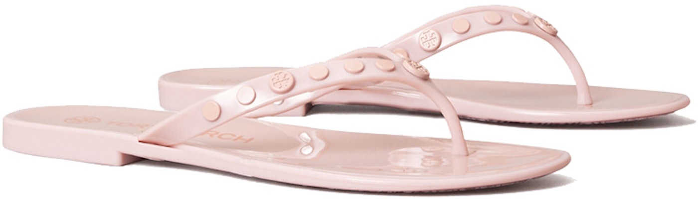 (W) TORY BURCH Sandal Jepit Kasual Bertabur 'Pink' 76555-650 Lookbook (W) TORY BURCH Sandal Jepit Kasual Bertabur 'Pink' 76555-650