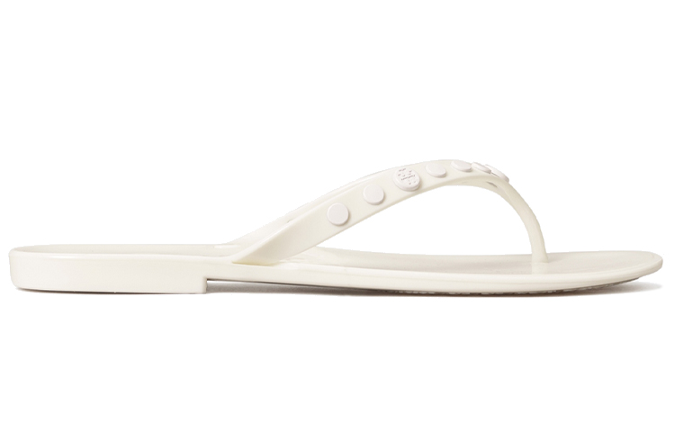 (W) TORY BURCH Studded Jelly Flip-Flop 'White CMFT' 圖 2