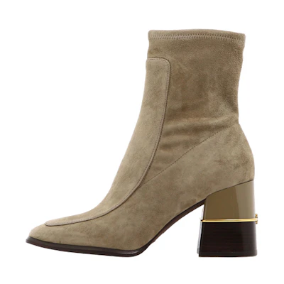 (W) TORY BURCH Suede Ankle Boots 'Brown'