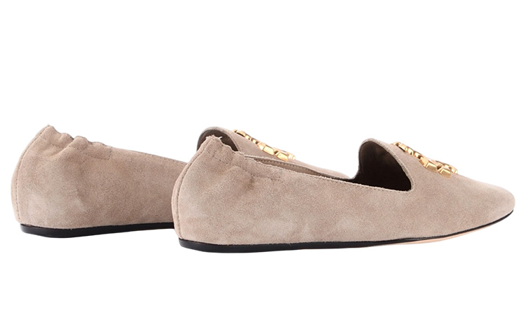 (W) TORY BURCH Suede Flats 'Taupe Grey' 圖 4