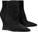 Lookbook (Women) TORY BURCH Suede Zipper Wedge 'Fashion Bootie Black' 144478-007