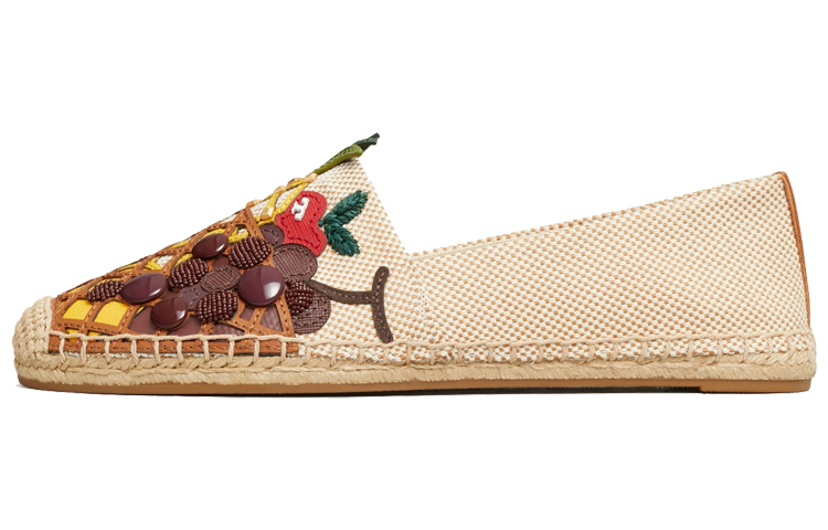 (W) TORY BURCH Summer Fruit Fisherman's Shoe 'Amber'