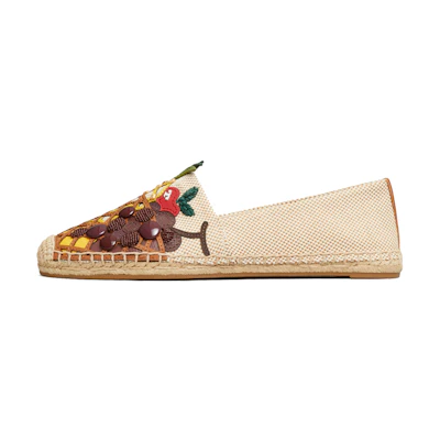 (W) TORY BURCH Summer Fruit Fisherman's Shoe 'Amber'