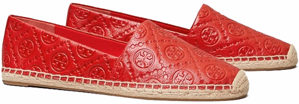 (Women) TORY BURCH T-Monogram 'Red Woven Fisherman' 82841-608 Lookbook (Women) TORY BURCH T-Monogram 'Red Woven Fisherman' 82841-608