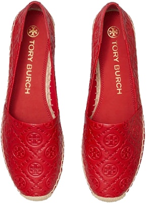 (Women) TORY BURCH T-Monogram 'Red Woven Fisherman' 82841-608 Shop (Women) TORY BURCH T-Monogram 'Red Woven Fisherman' 82841-608