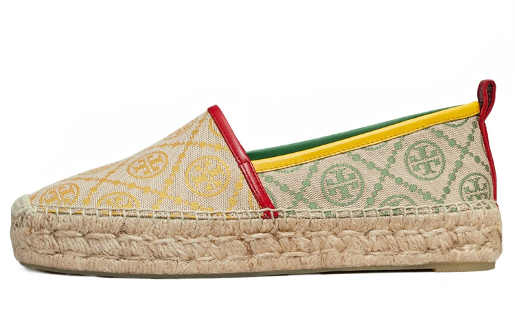 (Women) TORY BURCH T 'Ivory Espadrille Platform' 139940-700