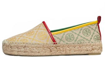 (Women) TORY BURCH T 'Ivory Espadrille Platform' 139940-700 (Women) TORY BURCH T 'Ivory Espadrille Platform' 139940-700
