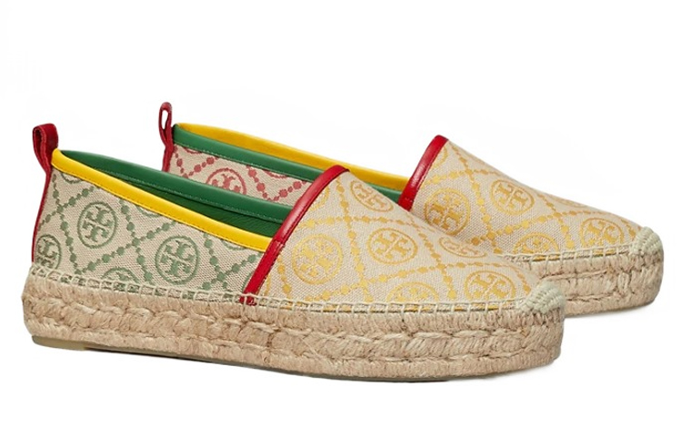 Order (Women) TORY BURCH T 'Ivory Espadrille Platform' 139940-700