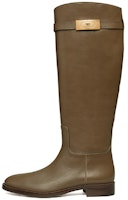 (Women) TORY BURCH T Hardware High-Top 'Olive Green' 86138-111 (Women) TORY BURCH T Hardware High-Top 'Olive Green' 86138-111