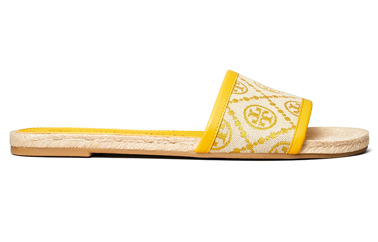 (W) TORY BURCH T Monogram 'Open-Toe Fisherman Sandal Goldfinch' 圖 2