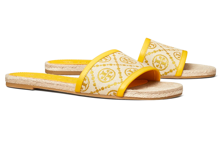 (W) TORY BURCH T Monogram 'Open-Toe Fisherman Sandal Goldfinch' 圖 4