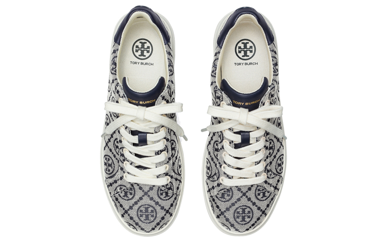 Lookbook (W) 토리버치 T 모노그램 코트 '심플리티 블루' (Tory Burch T Monogram Court 'Simplicity Blue') 81249-416