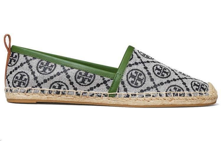 Order TORY BURCH 湯麗柏琦 T字母徽章 時尚平底鞋 女式 海軍藍色