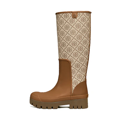 (W) TORY BURCH T Monogram High-Top 'Camel'