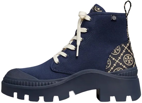 (Women) TORY BURCH T Monogram Short Boot 'Dark Blue' 90430-100 Buy (Women) TORY BURCH T Monogram Short Boot 'Dark Blue' 90430-100