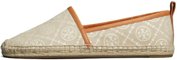 (Women) TORY BURCH T Monogram Slip-On 'Beige Fisherman' 153264-100 (Women) TORY BURCH T Monogram Slip-On 'Beige Fisherman' 153264-100