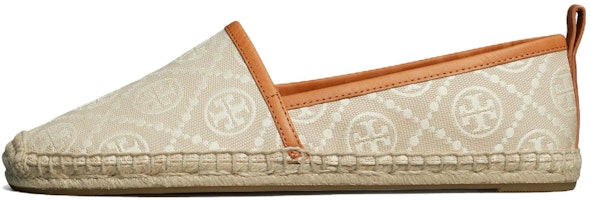 (Women) TORY BURCH T Monogram Slip-On 'Beige Fisherman' 153264-100 (Women) TORY BURCH T Monogram Slip-On 'Beige Fisherman' 153264-100