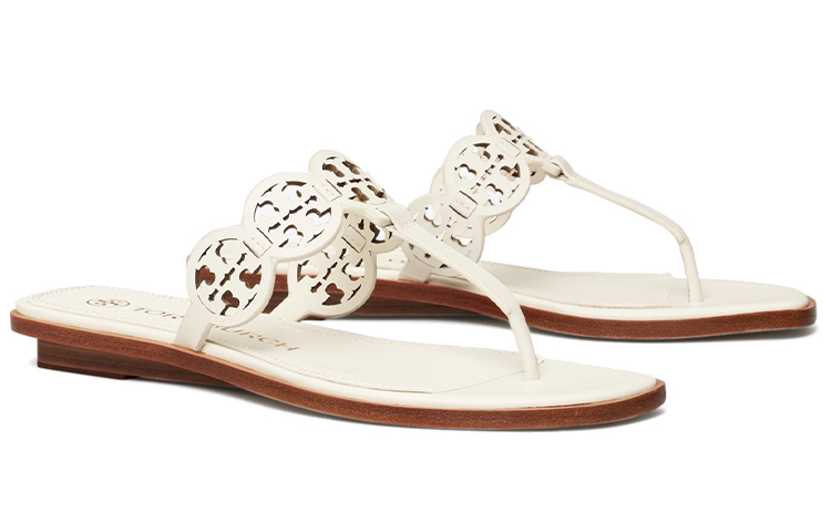 (W) TORY BURCH Tiny Miller Thong 'Ivory White' 圖 3