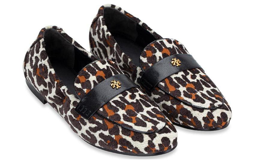 Shop (W) TORY BURCH Velvet Ballet Loafer 'Coklat' 140255-200