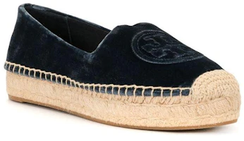 Order (W) TORY BURCH Kasut Espadrille Baldu 'Biru' 582384-60