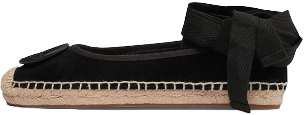 (W) TORY BURCH Sepatu Datar Beludru Tali 'Black Fashion' 78791-006 Buy (W) TORY BURCH Sepatu Datar Beludru Tali 'Black Fashion' 78791-006
