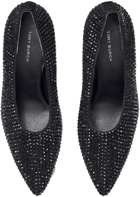 (Women) TORY BURCH Velvet Slip-On Stiletto 'Black' 143642-003 Lookbook (Women) TORY BURCH Velvet Slip-On Stiletto 'Black' 143642-003