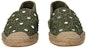 (W) TORY BURCH Kasut Espadrille Baldu Suede 'Hijau' 43018-305