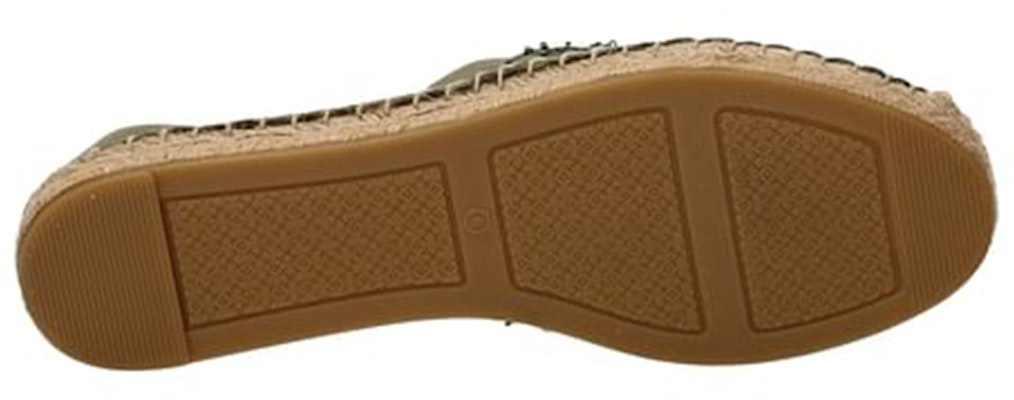 (Women) TORY BURCH Velvet Suede Espadrille Flats 'Green' 43018-305 Purchase (Women) TORY BURCH Velvet Suede Espadrille Flats 'Green' 43018-305