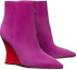Order (Women) TORY BURCH Velvet Zip Wedge Booties 'Purple Fashion' 144478-650