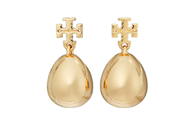 Order (W) Anting Tory Burch Waterdrop Brass Emas Wanita. 157215720