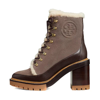 (W) TORY BURCH Wedge Ankle Boot 'Light Grey'