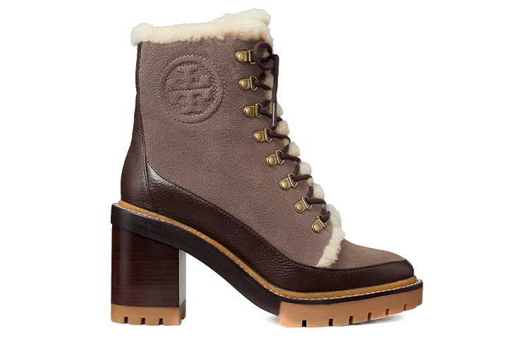 Order (W) TORY BURCH But Ankle Tumit Wedge 'Kelabu Muda' 87386-020