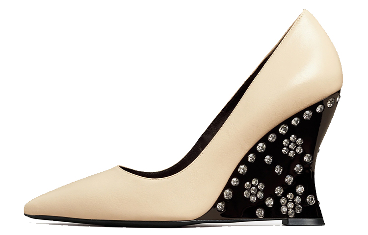 (Women) TORY BURCH Wedge High Heel 'Beige' 85740-724