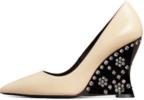 (Women) TORY BURCH Wedge High Heel 'Beige' 85740-724 (Women) TORY BURCH Wedge High Heel 'Beige' 85740-724