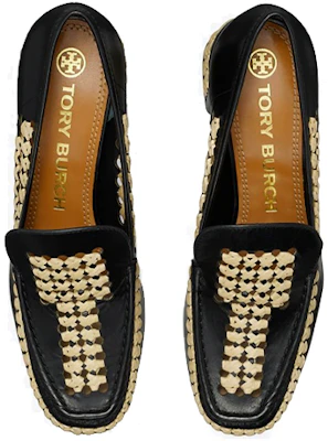 (W) TORY BURCH Tacón Alto de Ratán Tejido 'Negro' 81747-001 Shop (W) TORY BURCH Tacón Alto de Ratán Tejido 'Negro' 81747-001