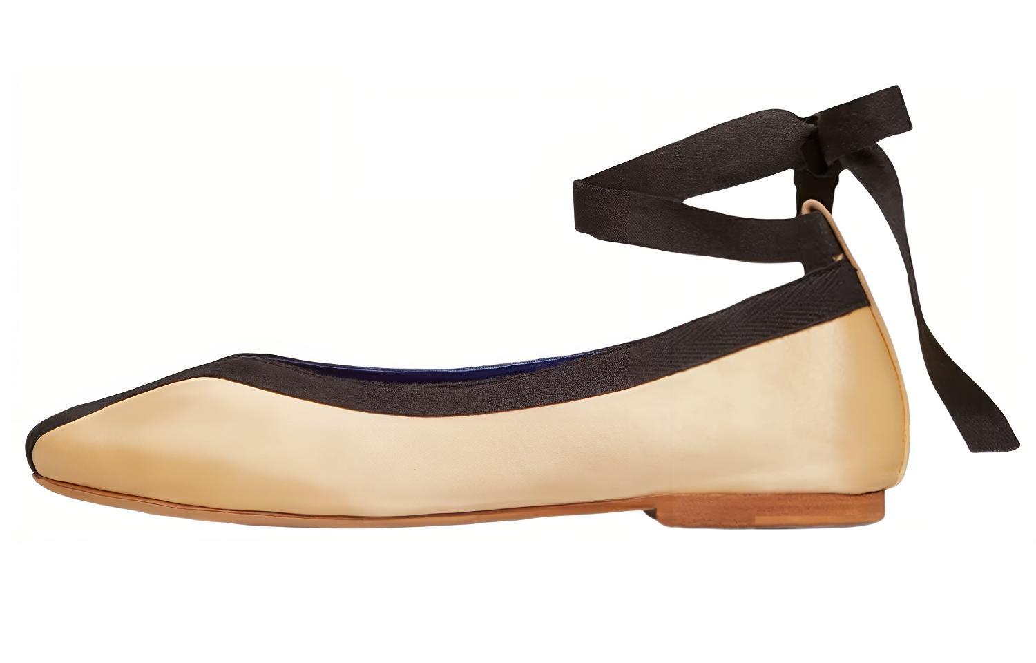 (W) TORY BURCH Wrap Ballet 'Cream White'