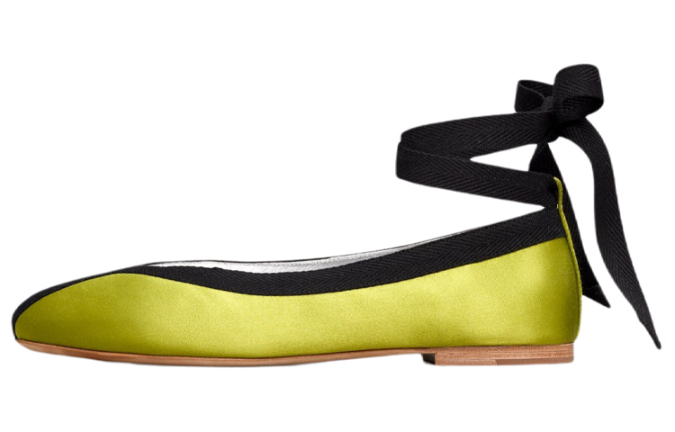 (W) TORY BURCH Wrap Ballet 'Green'