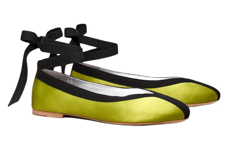 (W) TORY BURCH Wrap Ballet 'Green' 圖 3