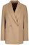 Buy (W) TOTEME Blazer Beige de Manga Larga con Doble Botonadura 234WRZ875FB0066091